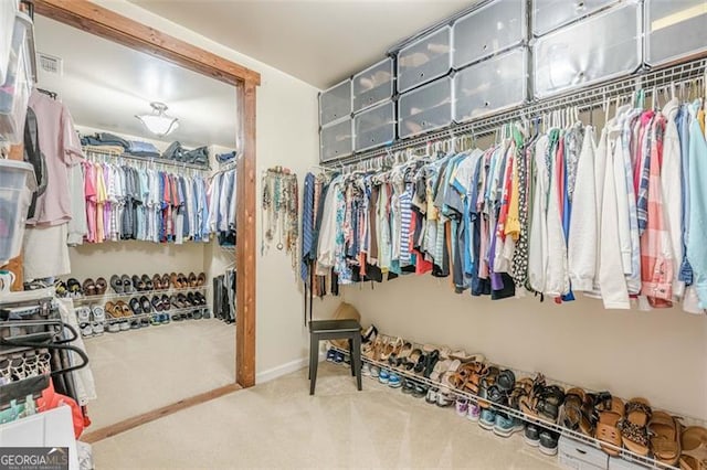 2304 Mitford Ct, Dacula, GA 30019 - spacious closet with carpet