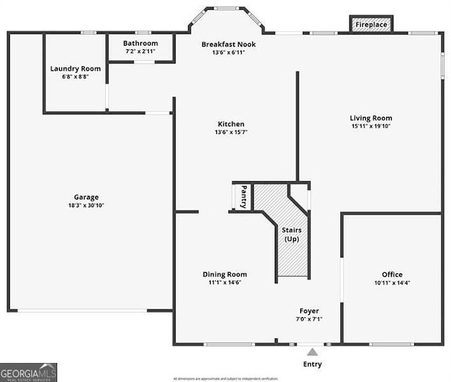 2304 Mitford Ct, Dacula, GA 30019 - home floor plan