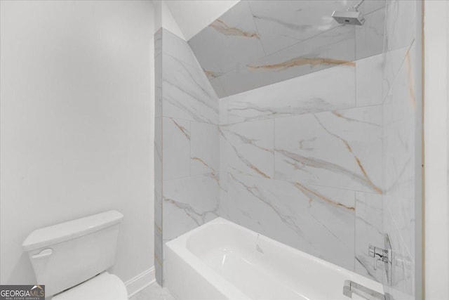 225 Laurel Place Dr, Cornelia, GA 30531 - full bathroom featuring toilet and  shower combination
