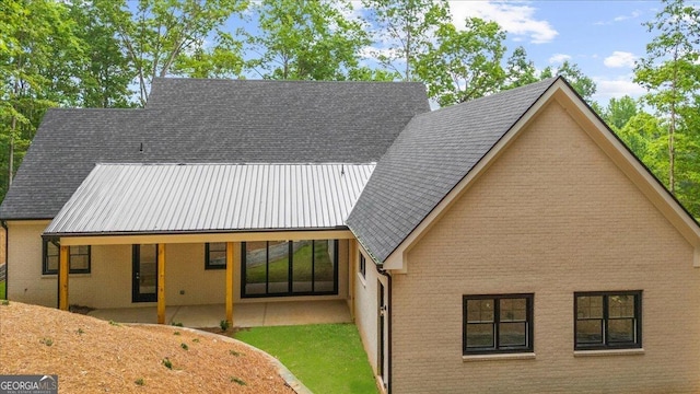 225 Laurel Place Dr, Cornelia, GA 30531 - back of property with brick siding