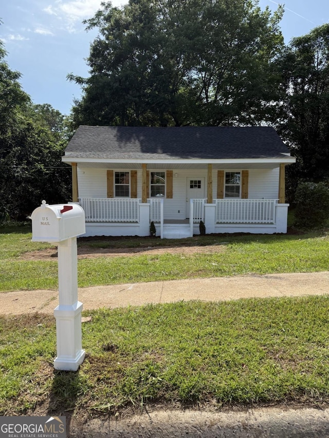 1300 Murphy Ave, Lagrange, GA 30240 - view of front of property featuring covered porch and a front lawn