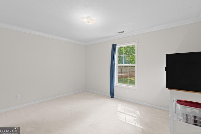 3005 Ryan Rd, Locust Grove, GA 30248 - unfurnished room with ornamental molding, light carpet, and baseboards