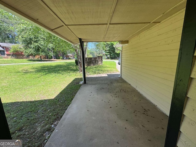120 Squirrel Way, Atlanta, GA 30349 - view of patio / terrace