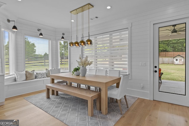 245 Mitchell Rd, Monroe, GA 30656 - dining area featuring wood finished floors