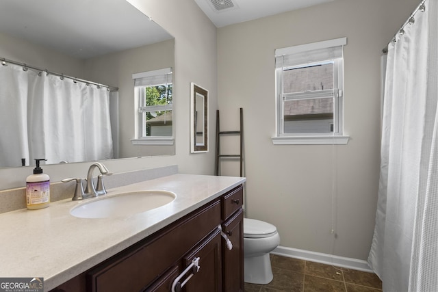 237 Parc Dr, Canton, GA 30114 - full bath featuring vanity and tile patterned flooring