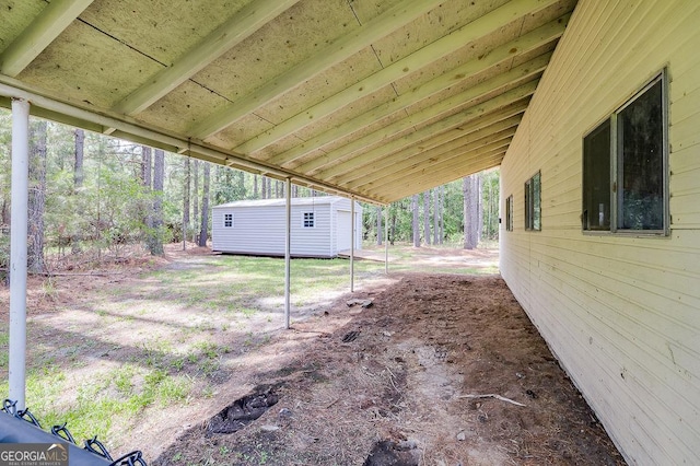 1282 Long Bridge Rd, Rincon, GA 31326 - view of yard featuring a carport