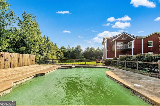 68 Riveree Rd, Brooks, GA 30205 - view of pool with a pool with connected hot tub