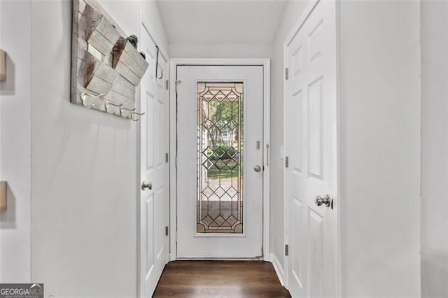 10650 Colony Glen Dr, Johns Creek, GA 30022 - entryway featuring dark wood-style flooring