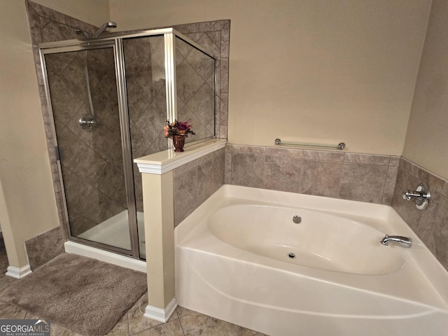 4860 Berkeley Glen Dr, Peachtree Corners, GA 30092 - full bath featuring a bath and a stall shower