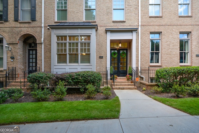 661 Lockton Pl # 9, Sandy Springs, GA 30342 - entrance to property featuring french doors