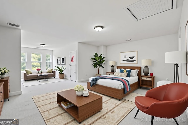 661 Lockton Pl # 9, Sandy Springs, GA 30342 - bedroom featuring baseboards and light carpet