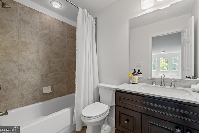 661 Lockton Pl # 9, Sandy Springs, GA 30342 - full bath featuring vanity, toilet, and shower / bath combo
