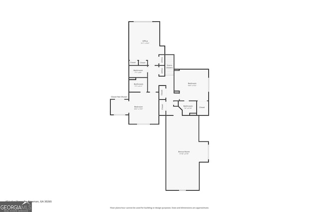 47 Lake Shore Dr, Newnan, GA 30265 - home floor plan
