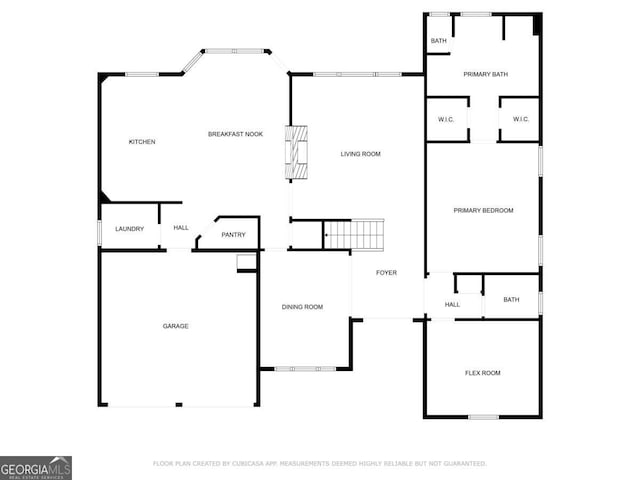 543 Serene Waters Trl, Jonesboro, GA 30236 - view of floor plan / room layout