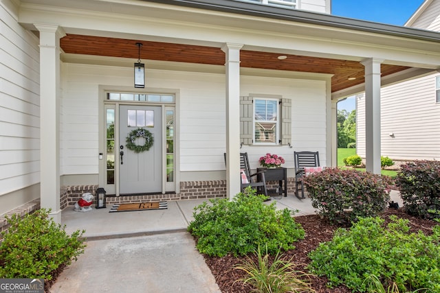 485 Delaperriere Loop, Jefferson, GA 30549 - property entrance with covered porch