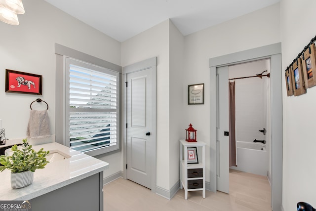 485 Delaperriere Loop, Jefferson, GA 30549 - hall with light tile patterned flooring