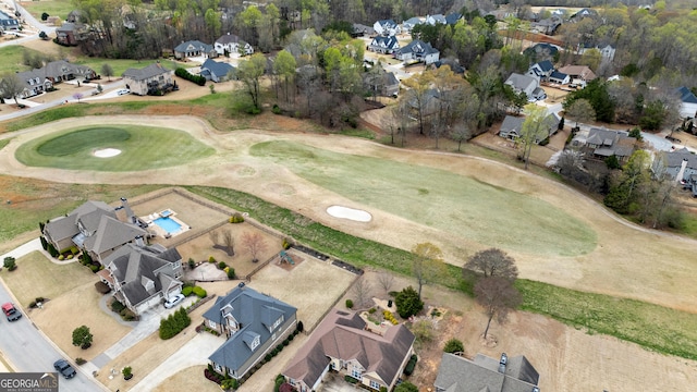 485 Delaperriere Loop, Jefferson, GA 30549 - aerial overview of property's location featuring nearby suburban area and a golf club