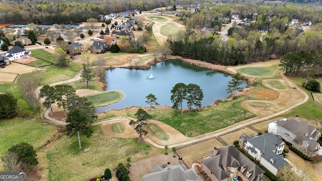 485 Delaperriere Loop, Jefferson, GA 30549 - aerial overview of property's location featuring a large body of water and nearby suburban area