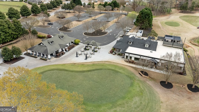 485 Delaperriere Loop, Jefferson, GA 30549 - bird's eye view of a golf club
