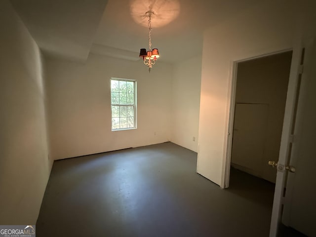 261 Sally Duke Dr, Whitesburg, GA 30185 - empty room featuring concrete flooring