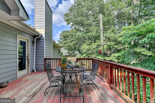 1882 Flowering Dr, Grayson, GA 30017 - deck featuring outdoor dining area