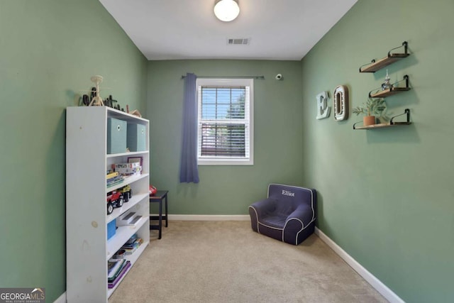 3980 Suwanee Place Dr, Suwanee, GA 30024 - living area with carpet and baseboards