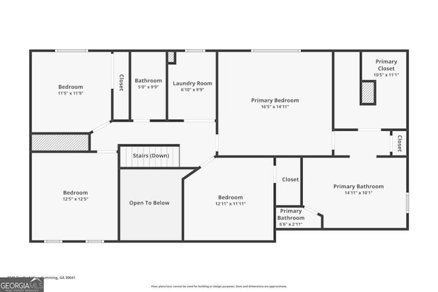 8045 Depford Way, Cumming, GA 30041 - property floor plan
