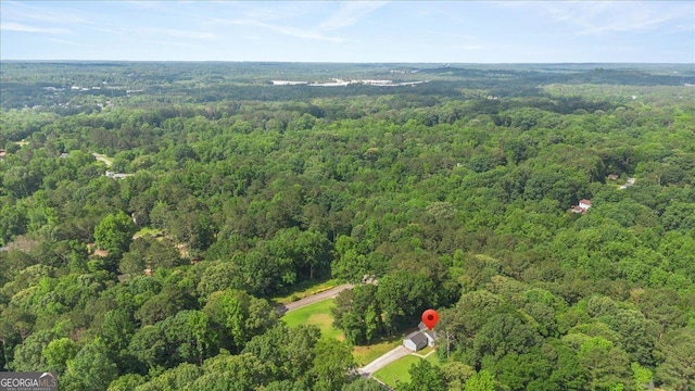 160 Country Mill Ln, Stockbridge, GA 30281 - aerial view of property's location with a heavily wooded area