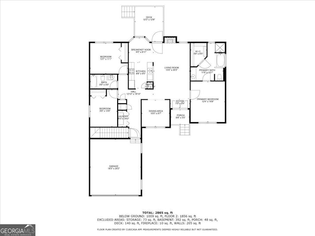 160 Country Mill Ln, Stockbridge, GA 30281 - home floor plan