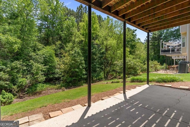 242 Sandhurst Ct, Suwanee, GA 30024 - view of patio featuring cooling unit
