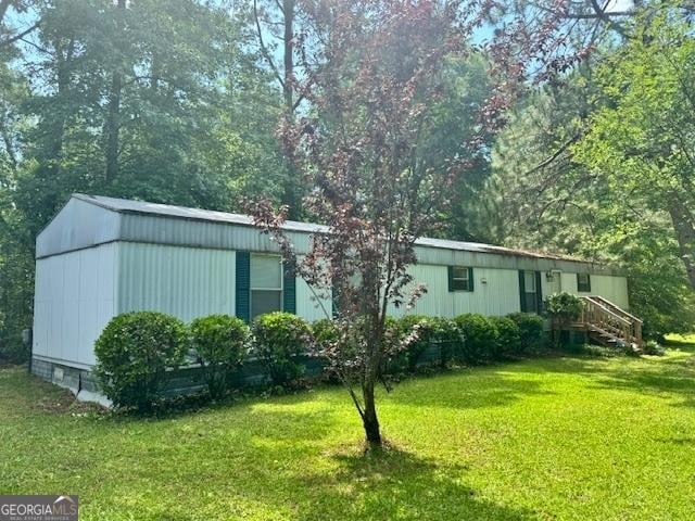567 Anderson Parrish Rd, Portal, GA 30450 - view of front of home featuring a front lawn