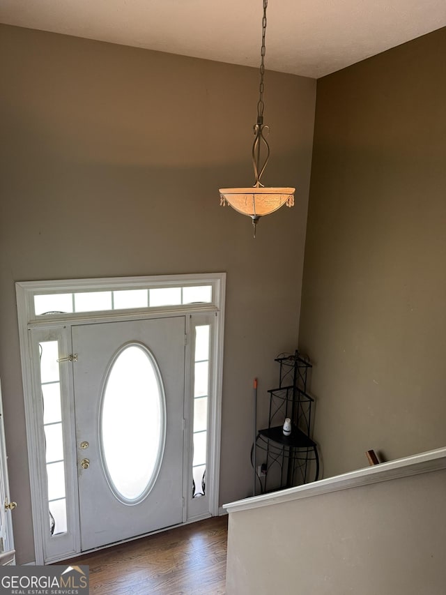 1432 Eagles Nest Cir, Carrollton, GA 30116 - foyer with wood finished floors