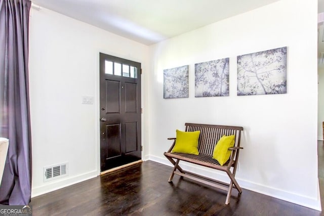 6715 Wright Rd, Sandy Springs, GA 30328 - foyer featuring wood finished floors and baseboards
