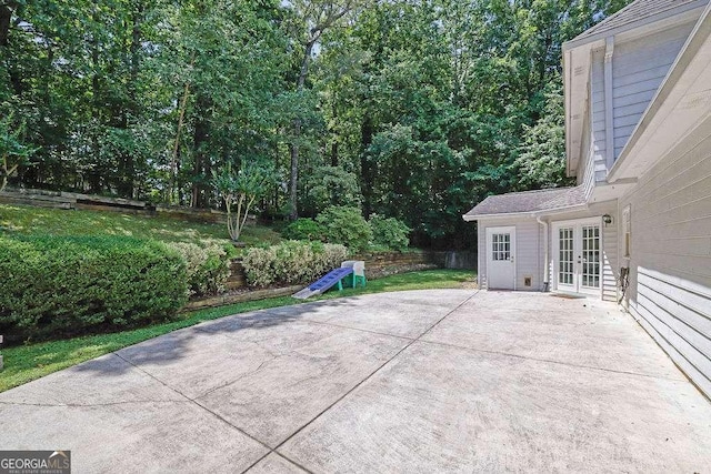 985 Laurel Springs Ln, Marietta, GA 30064 - view of patio / terrace with french doors