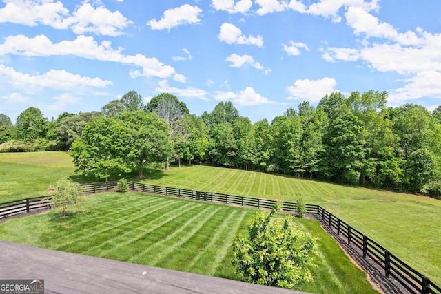 541 Brown Dr, Clermont, GA 30527 - view of yard with a view of rural / pastoral area