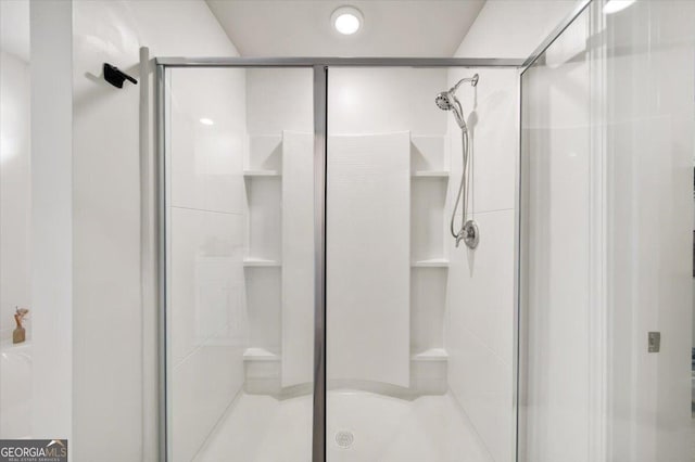 218 Lookout Dr, Dallas, GA 30132 - full bath featuring a stall shower