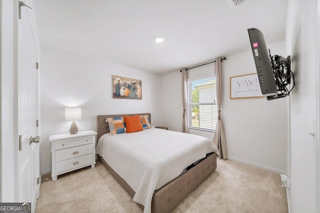 218 Lookout Dr, Dallas, GA 30132 - bedroom with light carpet and baseboards