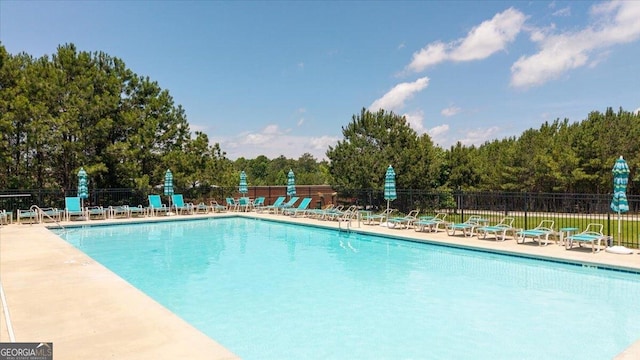 218 Lookout Dr, Dallas, GA 30132 - community pool with a patio