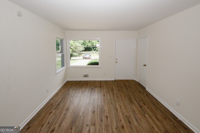205 Northcrest Dr, Athens, GA 30601 - empty room with wood finished floors and baseboards