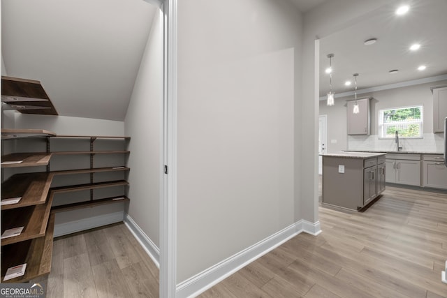 272 Broadstone Blvd, Acworth, GA 30101 - storage room featuring a sink