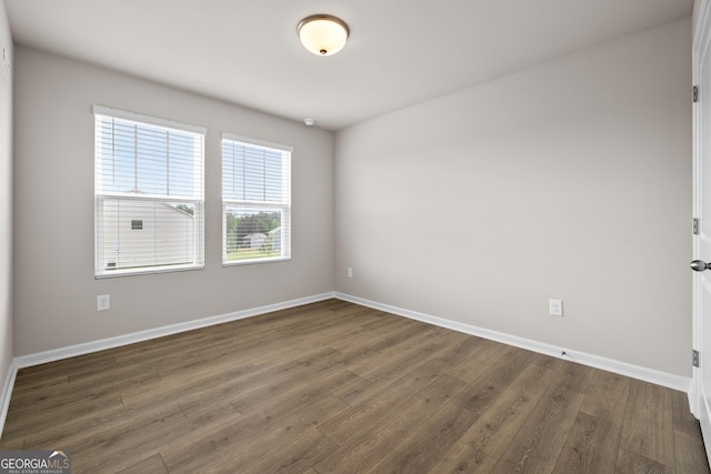 272 Broadstone Blvd, Acworth, GA 30101 - spare room featuring wood finished floors and baseboards