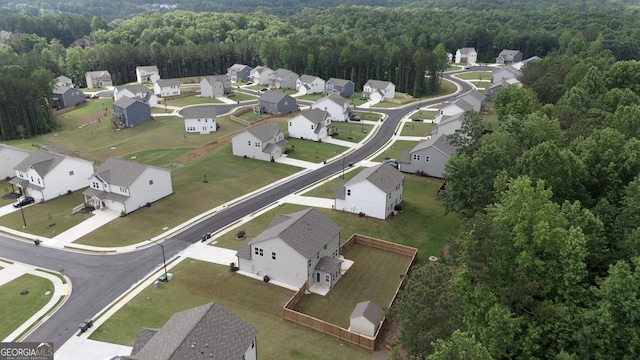 272 Broadstone Blvd, Acworth, GA 30101 - view of property location with nearby suburban area and a heavily wooded area