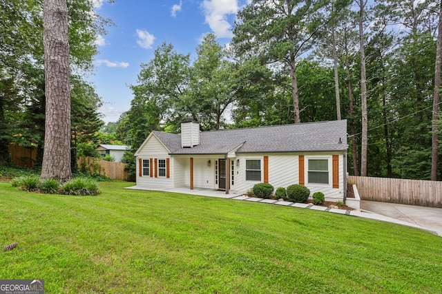 232 Apple Branch Dr, Woodstock, GA 30188 - view of front of property with a chimney