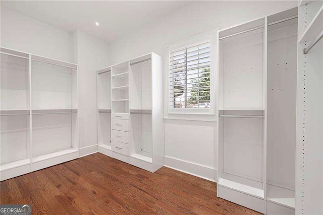 1830 Maple St, Carrollton, GA 30117 - walk in closet featuring wood finished floors