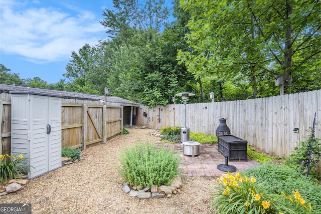 345 Davis Rd W, Fairmount, GA 30139 - fenced backyard featuring a patio