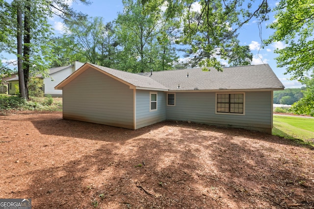 226 Old Atlanta Rd, Stockbridge, GA 30281 - back of property featuring a shingled roof