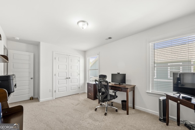 4044 Andover Cir, Mcdonough, GA 30252 - office space featuring light carpet and baseboards