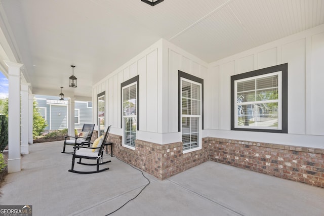 4044 Andover Cir, Mcdonough, GA 30252 - view of porch