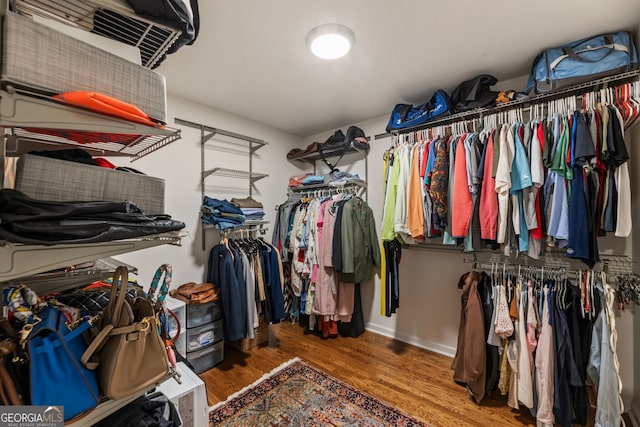 429 Deckner Ave SW, Atlanta, GA 30310 - walk in closet with wood finished floors
