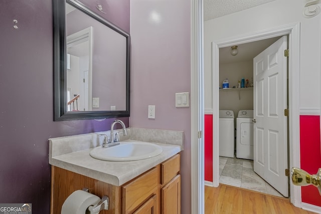3524 Forest Downs Cv, Decatur, GA 30034 - bathroom with washer and dryer and vanity